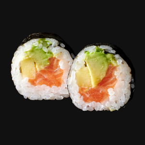 Salmon maki new Futo Laks